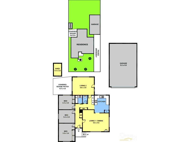 34 Crimson Drive, Doveton VIC 3177 Floorplan