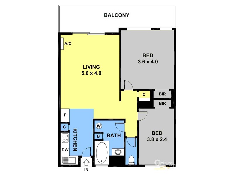 9/39 Scott Street, Dandenong VIC 3175 Floorplan