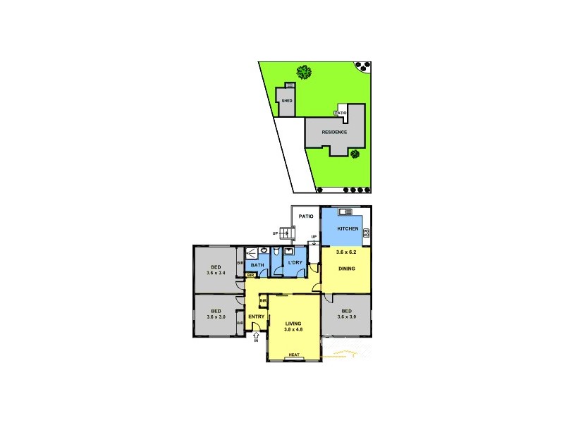3 Alma Crescent, Noble Park VIC 3174 Floorplan