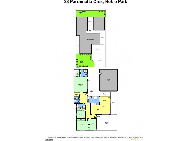23 Parramatta Cres, Noble Park VIC 3174 Floorplan