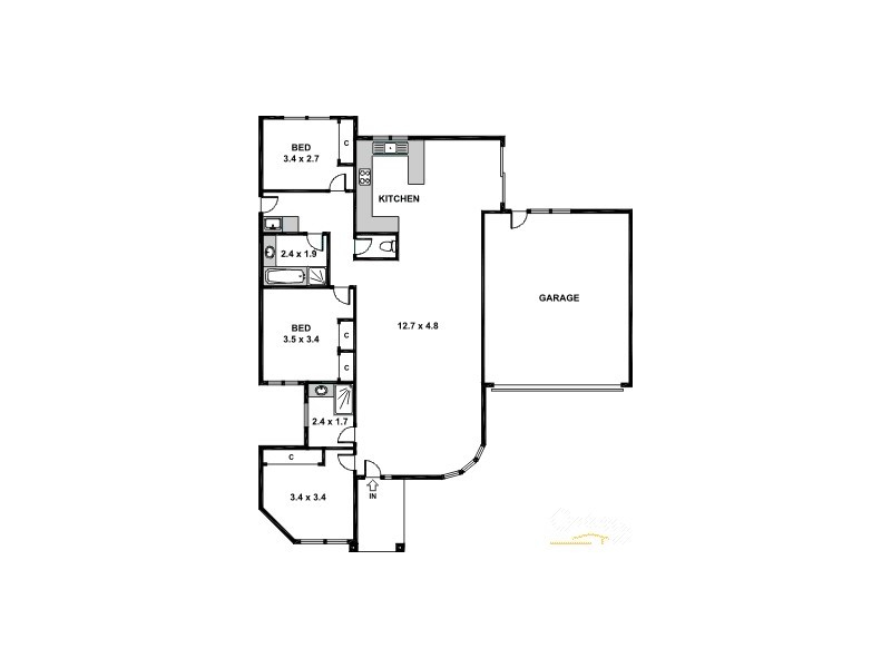 17/80-82 Ellendale Road, Noble Park VIC 3174 Floorplan