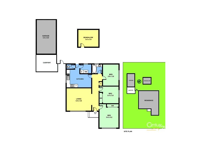 6 Cranham Street, Noble Park VIC 3174 Floorplan