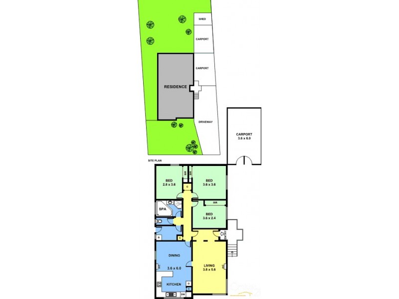 9 Austin Close, Noble Park North VIC 3174 Floorplan