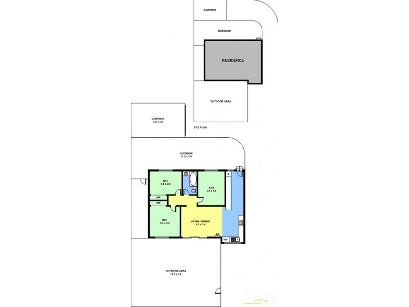 1/10 Kingswood Crescent, Noble Park North VIC 3174 Floorplan
