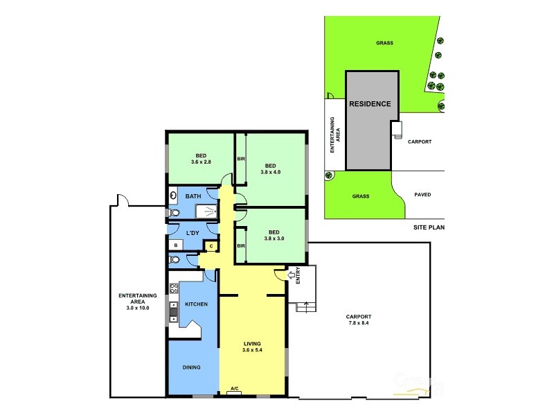 39 Monash Cres, Clayton South VIC 3169 Floorplan