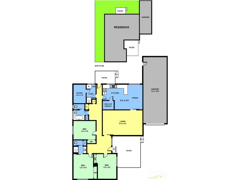 1/2 Prior Road, Noble Park VIC 3174 Floorplan