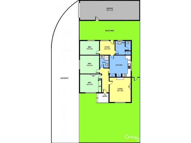 1/14 Knox Street, Noble Park VIC 3174 Floorplan