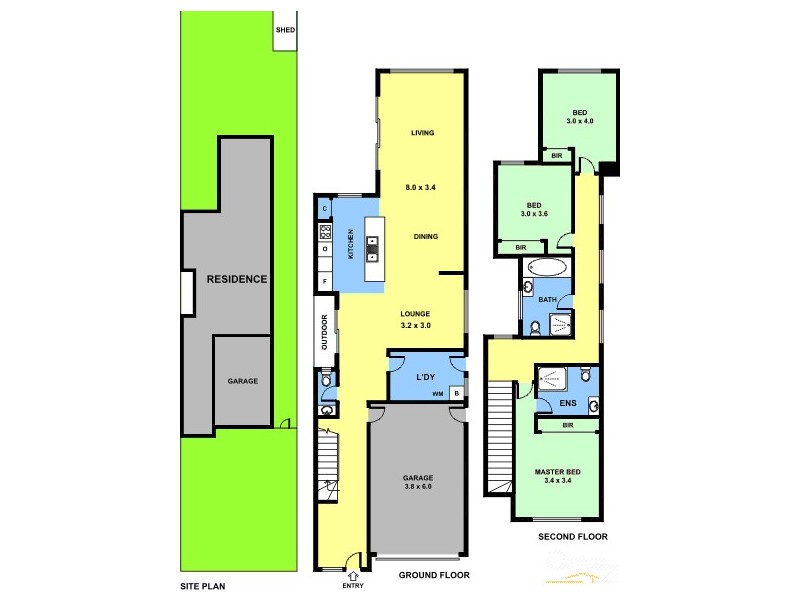 4a Rowson Grove, Clarinda VIC 3169 Floorplan