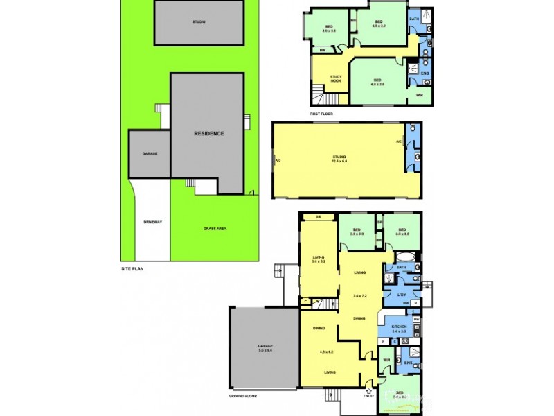 4 Manna Court, Mulgrave VIC 3170 Floorplan