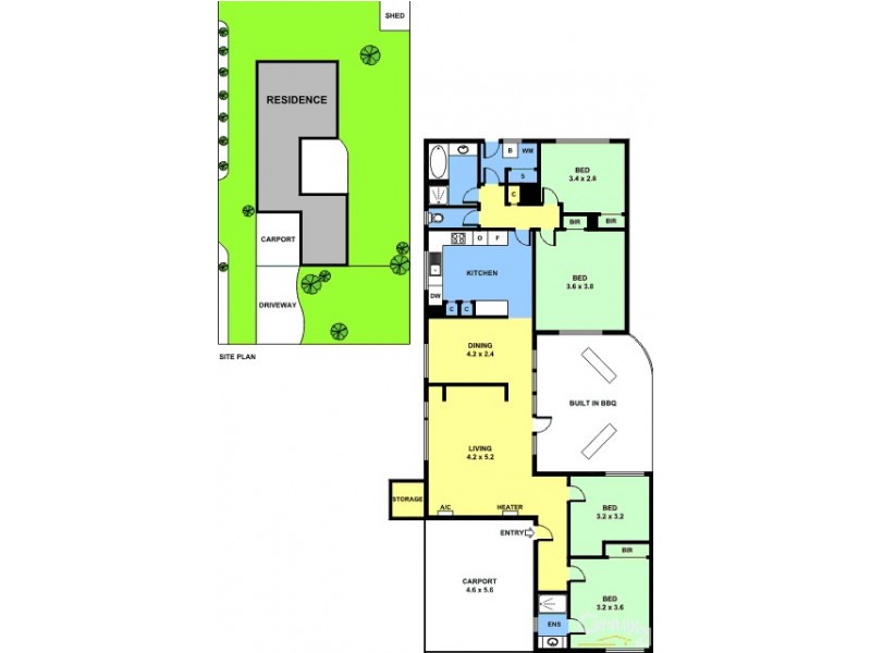 321 Gladstone Road, Dandenong North VIC 3175 Floorplan