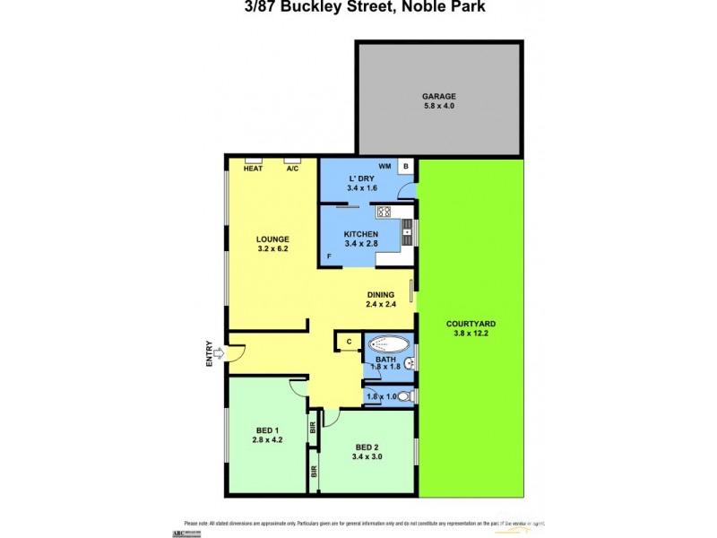 3/87 Buckley Street, Noble Park VIC 3174 Floorplan