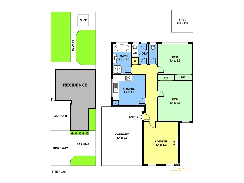 1/46 Elonera Road, Noble Park North VIC 3174 Floorplan