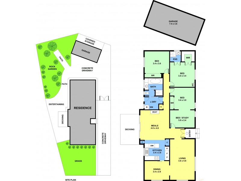 14 Narrabeen Court, Noble Park VIC 3174 Floorplan
