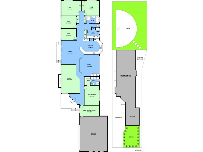 16 Esther Court, Boronia VIC 3155 Floorplan