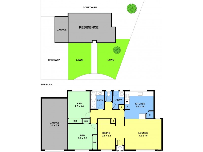 12/11 Digby Court, Springvale South VIC 3172 Floorplan