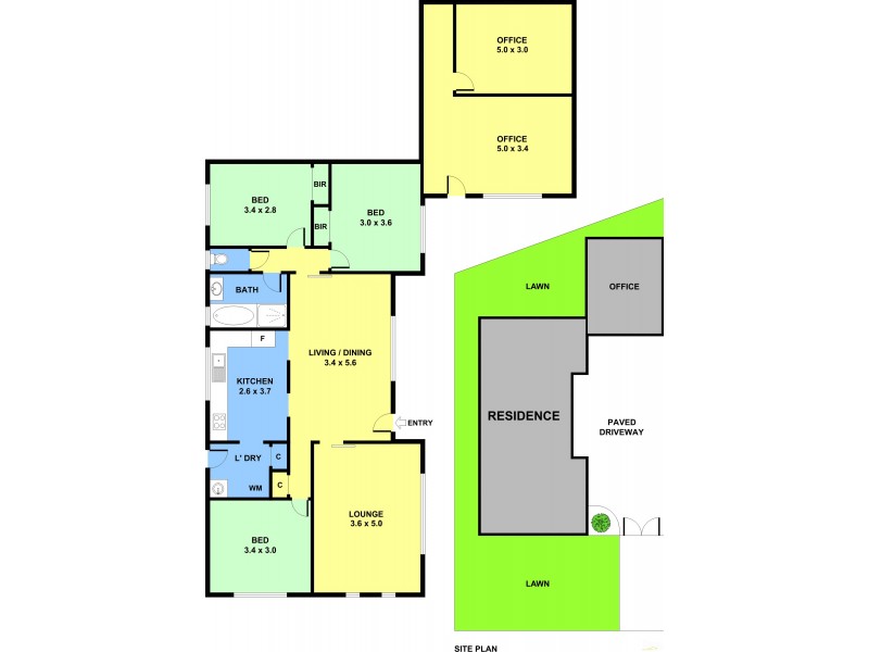 1 Doris Court, Springvale South VIC 3172 Floorplan
