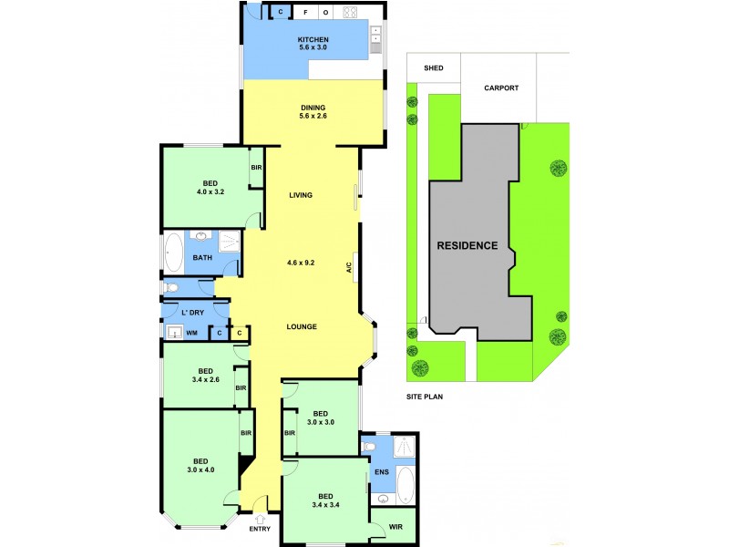 28 Hennessy Way, Dandenong North VIC 3175 Floorplan