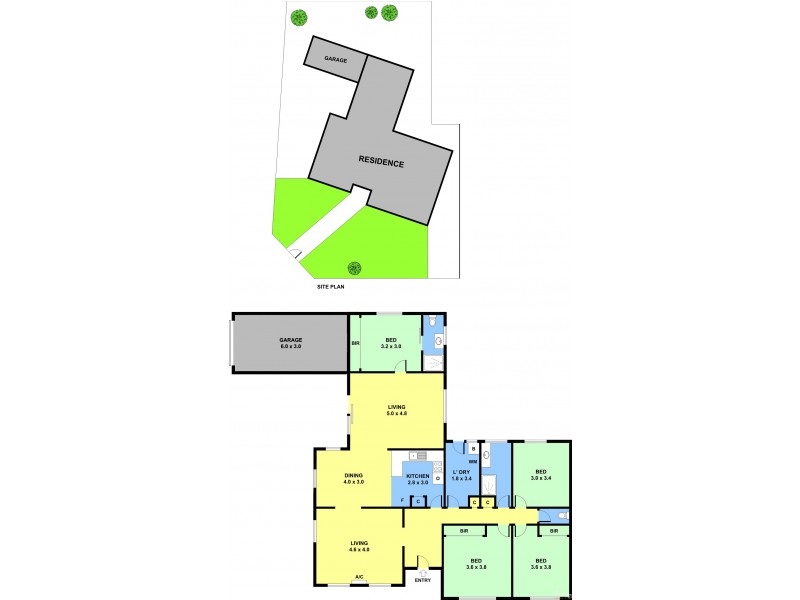 1 Alliance Street, Noble Park VIC 3174 Floorplan