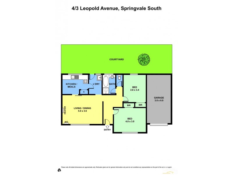 4/3 Leopold Ave, Springvale South VIC 3172 Floorplan