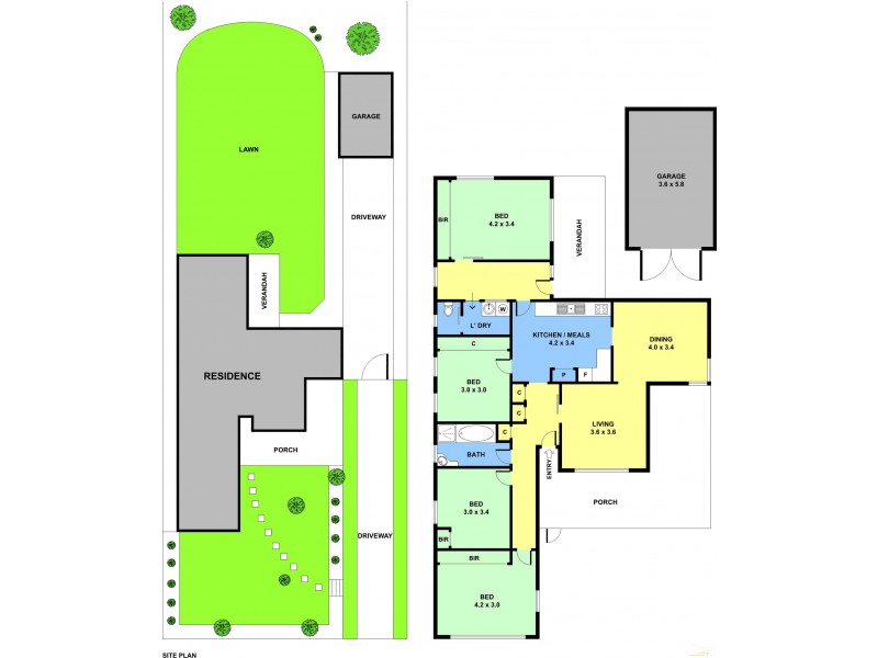 57 Jones Road, Dandenong VIC 3175 Floorplan