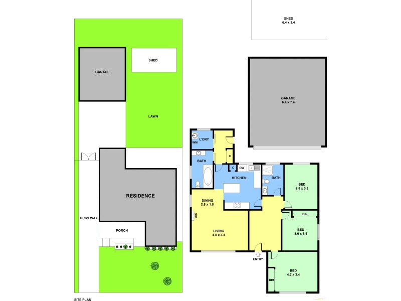 41 Highfield Avenue, Mulgrave VIC 3170 Floorplan