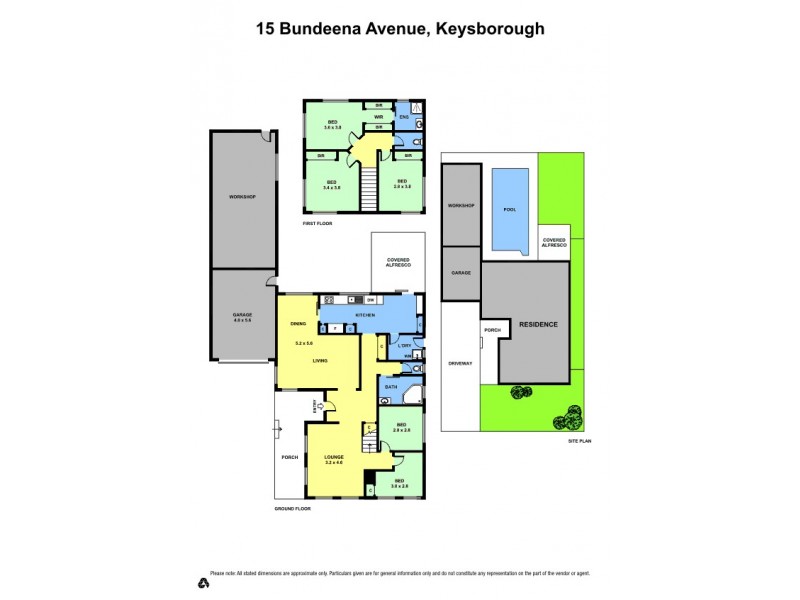 15 Bundeena Ave, Keysborough VIC 3173 Floorplan