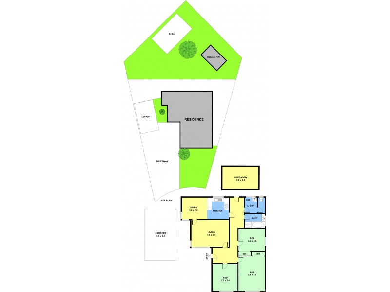 19 Wanke Cres, Dandenong VIC 3175 Floorplan