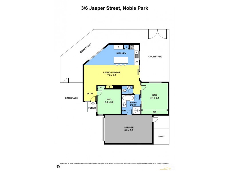 3/6 Jasper Street, Noble Park VIC 3174 Floorplan
