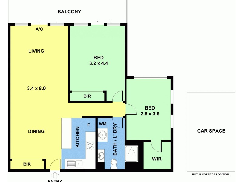 5/61 – 63 Clow Street, Dandenong VIC 3175 Floorplan