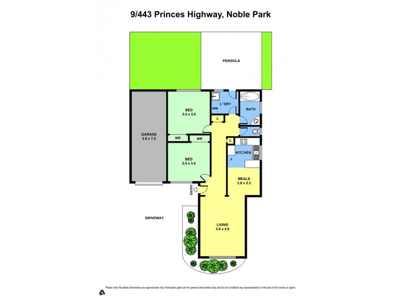 9/443 Princes Hwy, Noble Park VIC 3174 Floorplan