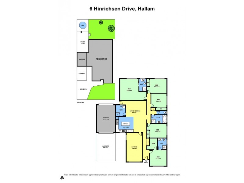 6 Hinrichsen Drive, Hallam VIC 3803 Floorplan