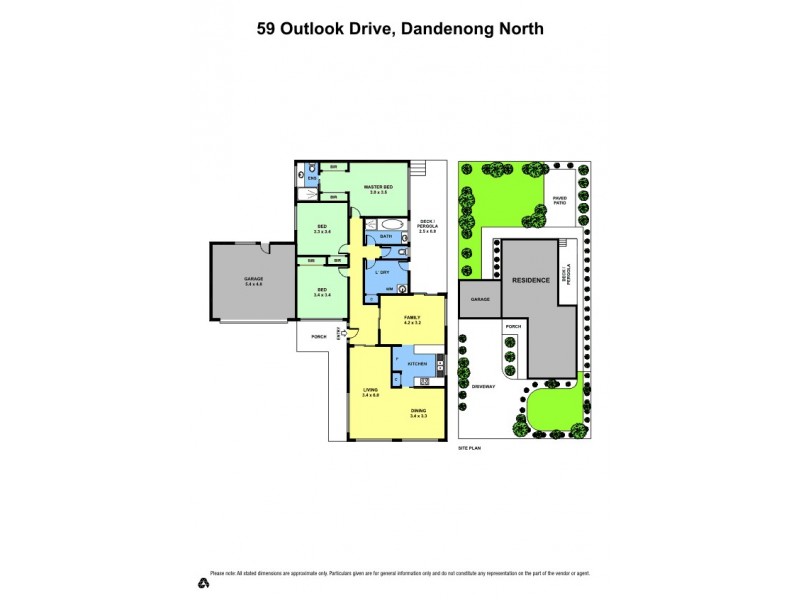 59 Outlook Drive, Dandenong North VIC 3175 Floorplan