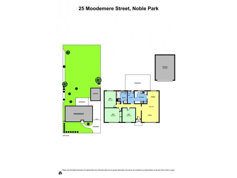 25 Moodemere Street, Noble Park VIC 3174 Floorplan