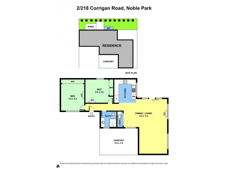 2/218 Corrigan Road, Noble Park VIC 3174 Floorplan