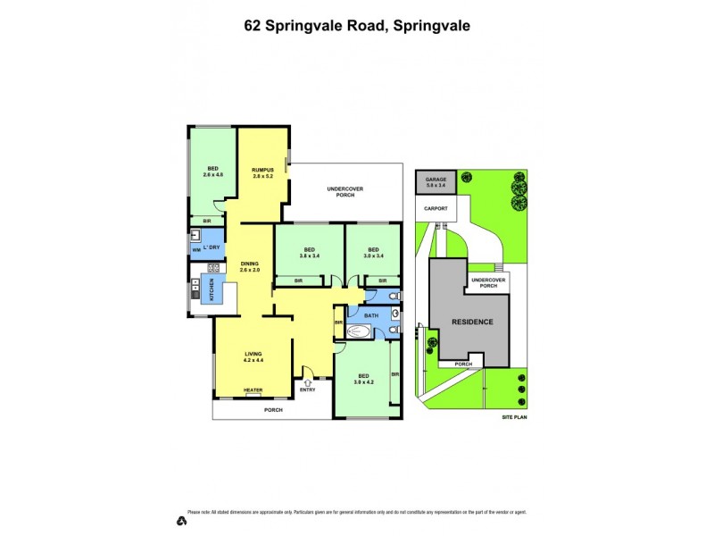 62 Springvale Road, Springvale VIC 3171 Floorplan