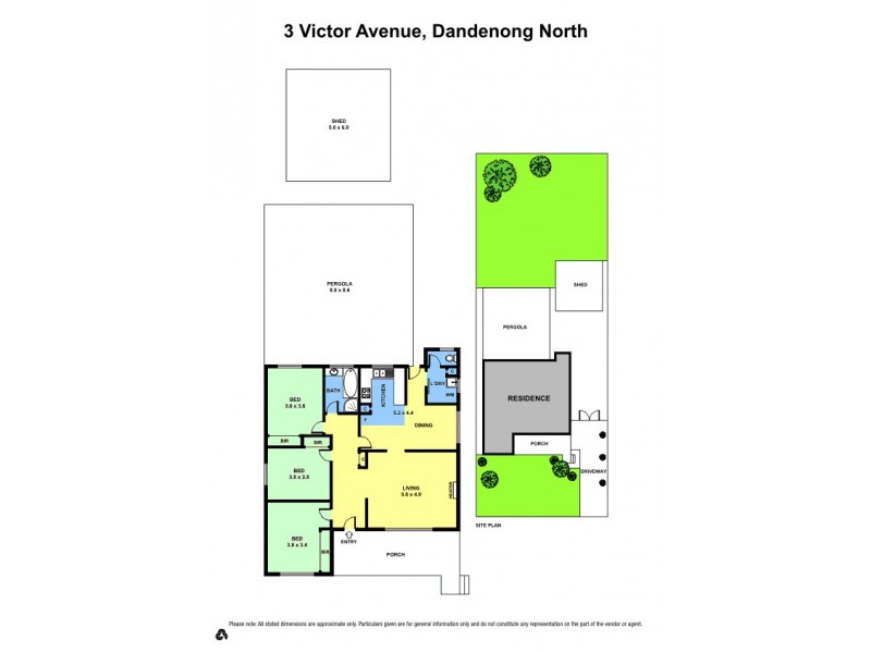 3 Victor Avenue, Dandenong VIC 3175 Floorplan