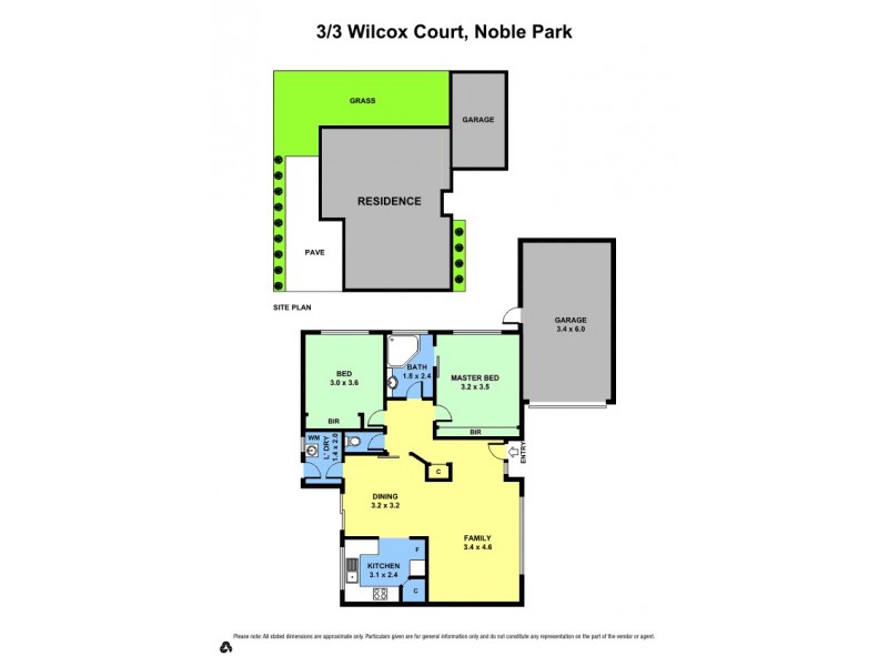 3/3 Wilcox Court, Noble Park VIC 3174 Floorplan