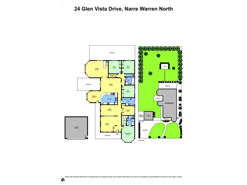 24 Glen Vista Drive, Narre Warren North VIC 3804 Floorplan