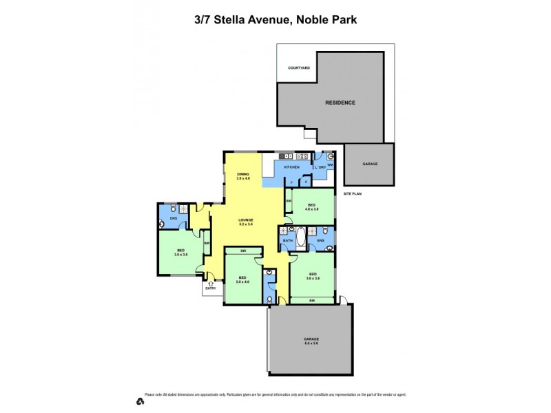 3/7 Stella Ave, Noble Park VIC 3174 Floorplan