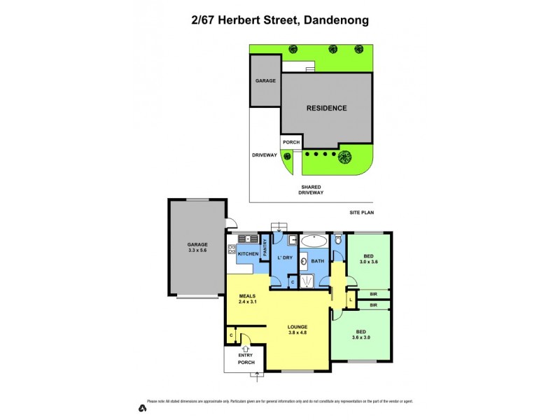 2/67 Herbert Street, Dandenong VIC 3175 Floorplan
