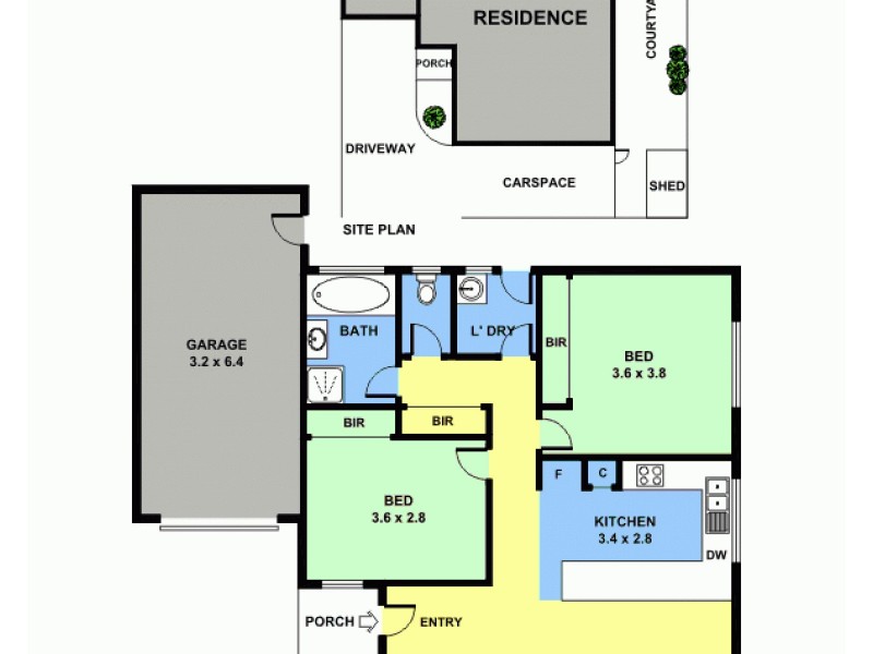 3/1 Sheales Street, Dandenong VIC 3175 Floorplan
