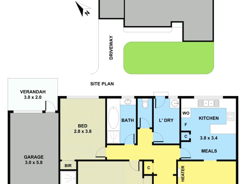35/48-52 Ellen Street, Springvale VIC 3171 Floorplan