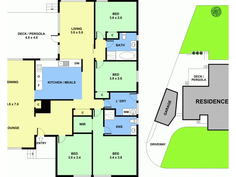 9 Howson Close, Endeavour Hills VIC 3802 Floorplan