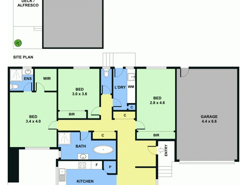 2/35 Alexander Street, Hallam VIC 3803 Floorplan