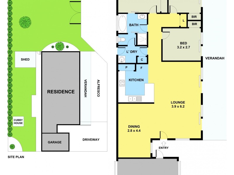6 Orlit Close, Cranbourne North VIC 3977 Floorplan