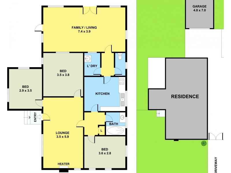 5  Power Road, Doveton VIC 3177 Floorplan