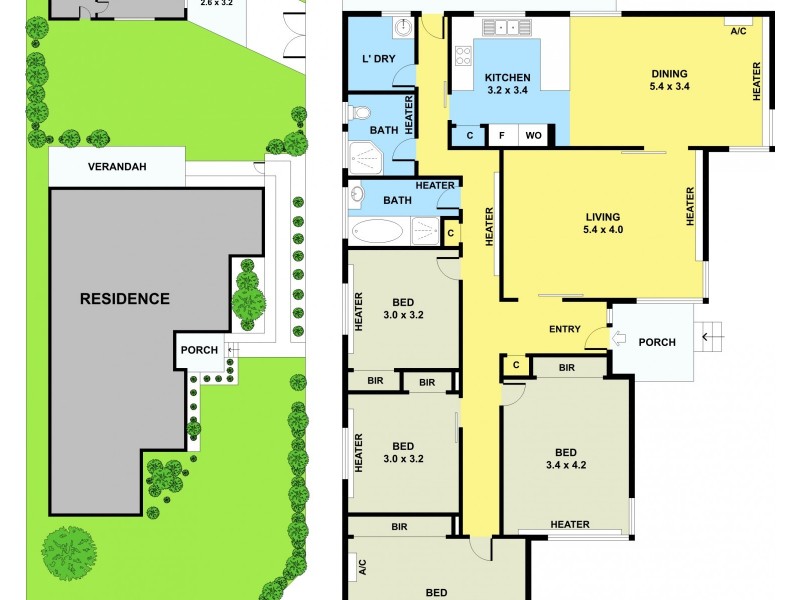 26  Shirley Street, Noble Park VIC 3174 Floorplan