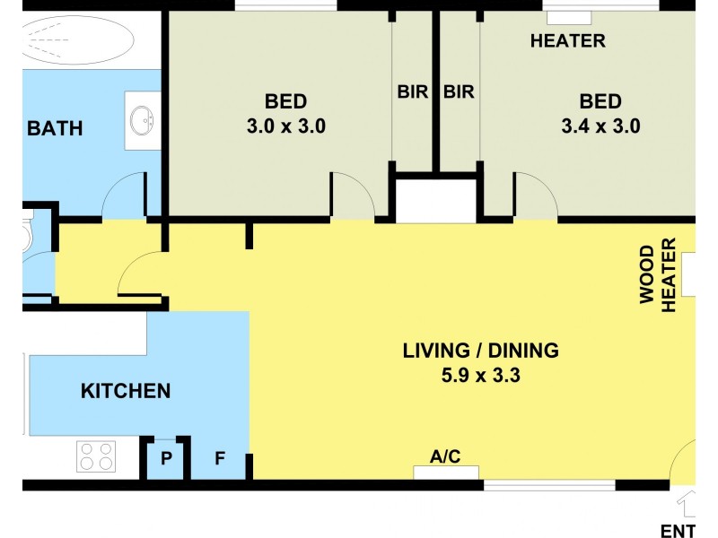 10/44 Pickett Street, Dandenong VIC 3175 Floorplan