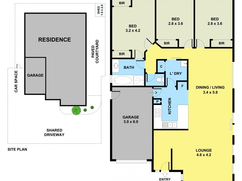 3/24 French Street, Noble Park VIC 3174 Floorplan