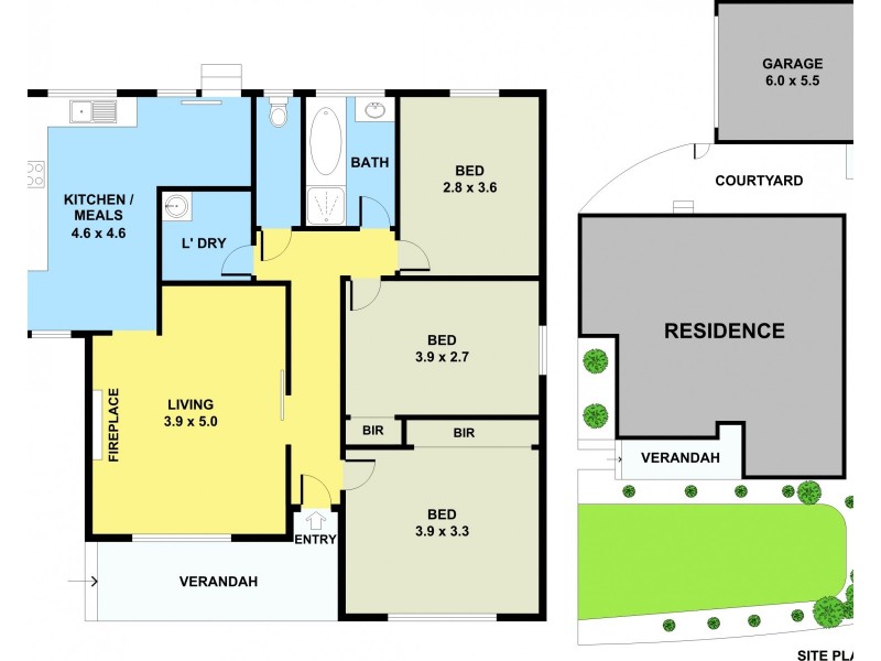 1/35 Stackpoole Street, Noble Park VIC 3174 Floorplan